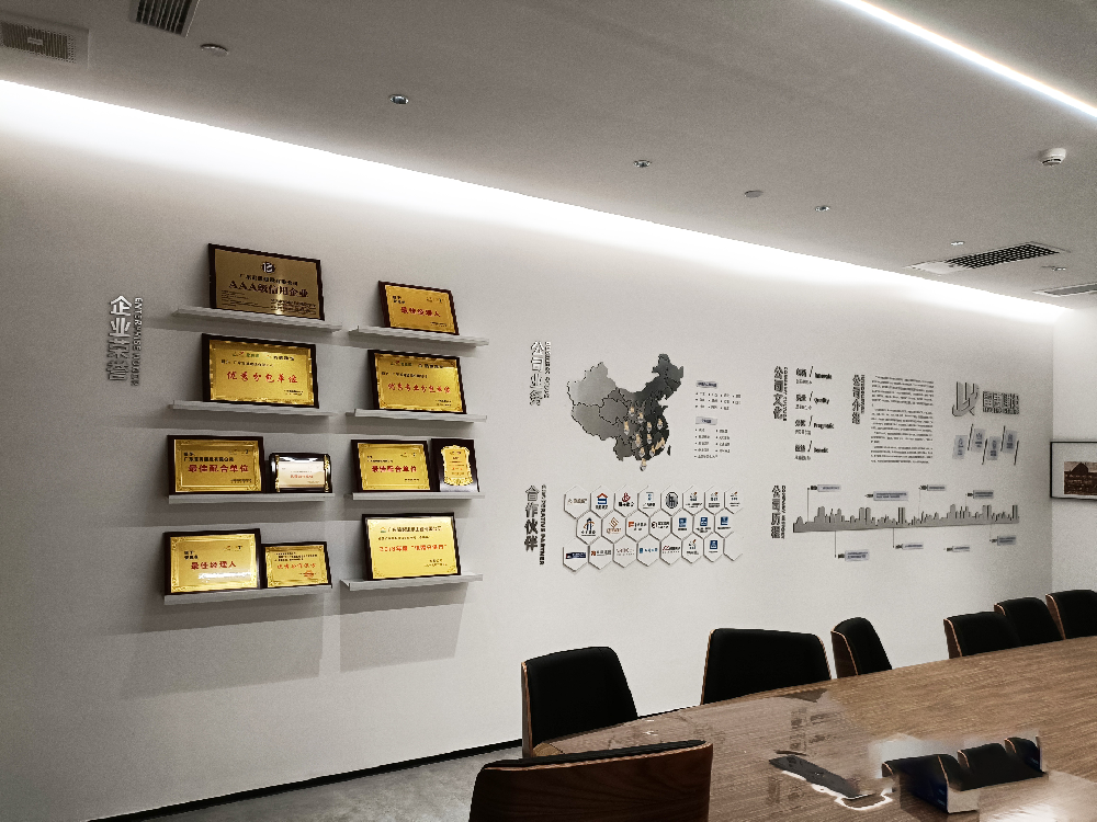 公司文化展示墻