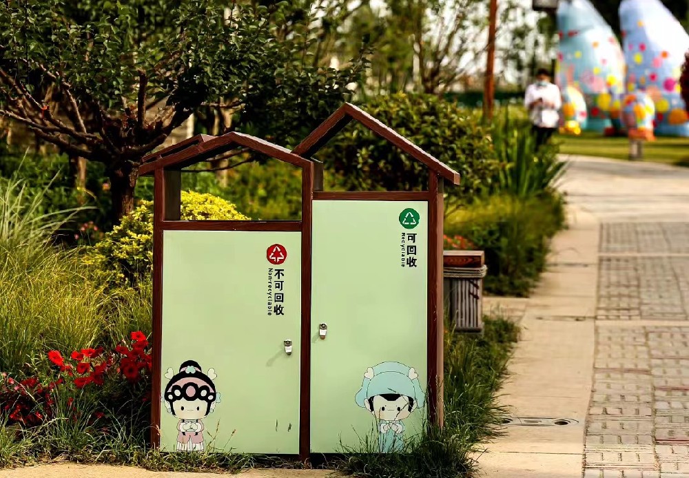 垃圾桶標識