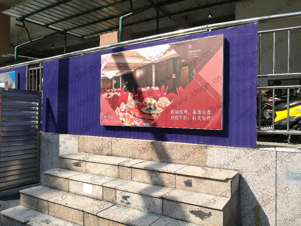 戶外亮化，拉布燈箱