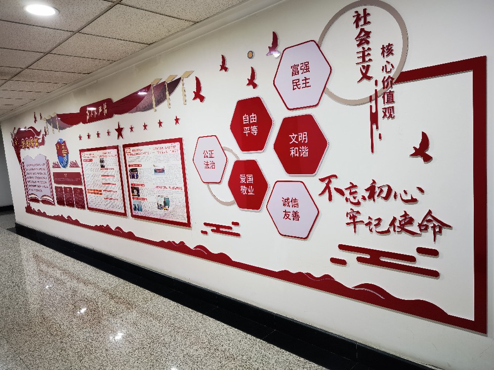 南京企業(yè)文化墻設(shè)計/公司背景墻制作/前臺logo墻安裝